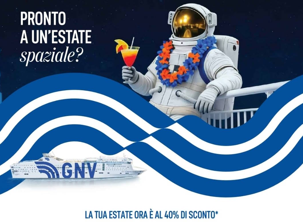 GNV Pronto a un'estate spaziale